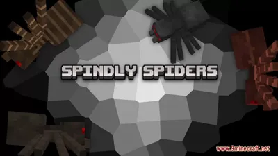 Набор ресурсов Spindly Spiders (1.19.3, 1.18.2) — Пакет текстур — 9Minecraft.Net картинки