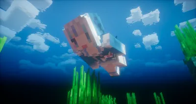 1.15-1.19+] Hololive-Ocean Friends Minecraft Texture Pack картинки