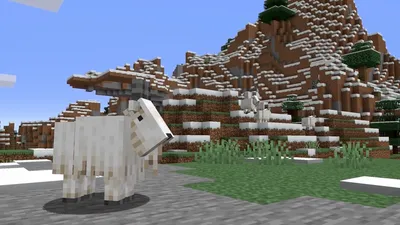 Кричащие козлы в Minecraft используют 50% козлиных криков, 50% человеческих криков | PCGamesN картинки