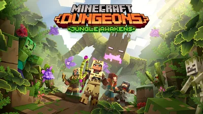 Minecraft Dungeons: Jungle Awakens. картинки