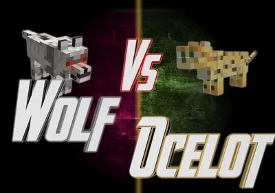 Скачать бесплатно Minecraft Wolf vs Ocelot Epic Rap Battles of Minecraft 18 [1080x760] для ПК, мобильных и планшетов | Исследуйте 43+ обоев Майнкрафт Оцелот | Фоны Minecraft, обои Оцелот, обои Minecraft Hd картинки