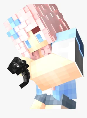 Прозрачные обои Minecraft Png - Render Skin Fille Minecraft, Png Download, Transparent Png Image - PNGitem картинки