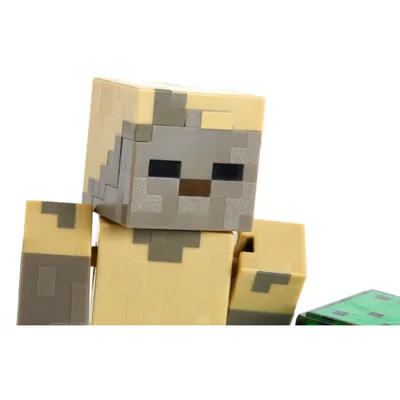 Фигурка и аксессуары персонажа Minecraft Husk Zombie — Walmart.com картинки