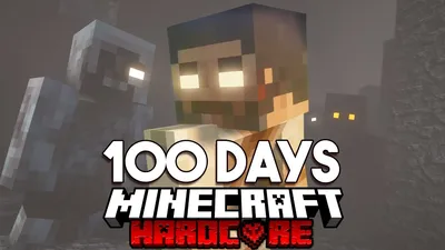 100 дней в зомби-апокалипсисе в Minecraft Hardcore - YouTube картинки