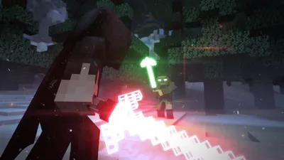 Minecraft Star Wars Wallpapers - Топ бесплатных фонов Minecraft Star Wars картинки