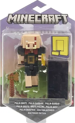 Minecraft Build-A-Portal Piglin Brute 3.25 Фигурка Mattel Toys - ToyWiz картинки