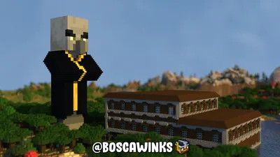 Evoker Mob Statues Карта Minecraft картинки