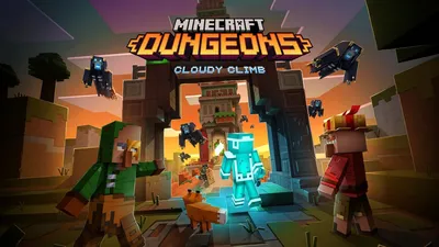 Minecraft Dungeons: Примечания к патчу zum saisonalen Abenteuer Cloudy Climb картинки