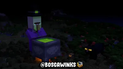 Карта Witch Mob Statue для Minecraft картинки