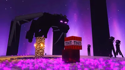 Minecraft Ender Dragon, яйцо Ender Dragon и многое другое | PCGamesN картинки