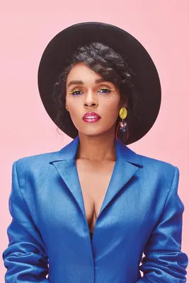 Скачать обои Janelle Monae, американская певица, портрет, фотосессия, макияж, американская звезда для монитора с разрешением 2560x1600. Высококачественные обои HD картинки картинки