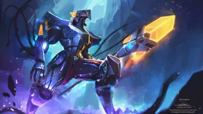 Adrien Cams - Azir Project - Фан-арт по League of Legends картинки