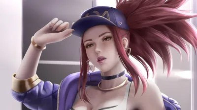 Скачать обои Akali Kda League of Legends, Akali, Kda, League of Legends в разрешении 2880x1620 картинки