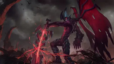 30+ HD-обоев и фонов Aatrox (League of Legends) картинки