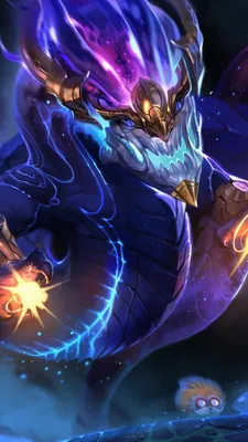 Скачать обои «Aurelion Sol (League Of Legends)» на мобильный телефон, бесплатно HD картинки «Aurelion Sol (League Of Legends)» картинки