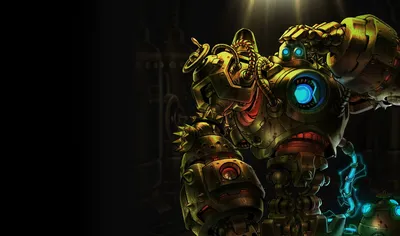 Обои League of Legends Blitzcrank в 2022 году | лига легенд, лига, легенда картинки