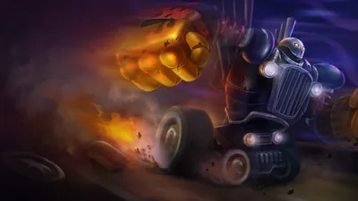 Piltover Customs Blitzcrank Обои - LeagueSplash картинки