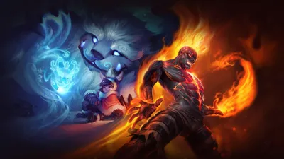 Бренд и Нуну, создатели «League of Legends: Wild Rift» с Feuer und Eis картинки