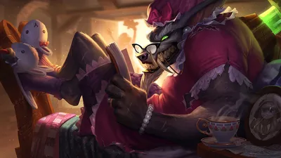 Big Bad Warwick LoL Splash Art League of Legends lol Уорвик, лига легенд | лига легенд, персонажи лиги легенд, игра лига легенд картинки