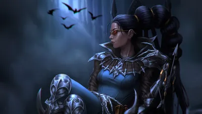 LOL Vayne League of Legends PC Обои для рабочего стола 4K \ u0026 Artwork картинки