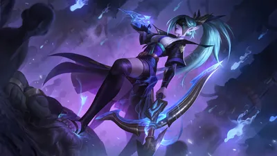 Vayne League Of Legends Fantasy Art 4k, HD игры, 4k обои, изображения, фоны, фотографии и картинки картинки