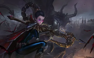 vayne, League Of Legends, персонажи видеоигр, обои видеоигры HD / Обои для рабочего стола и мобильного телефона картинки