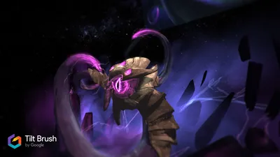 Оливер Кречмер - Vel'koz VR Splash Art картинки