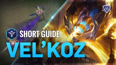 Видеогид Vel'Koz Expert от лучших претендентов для патча 12.23 картинки