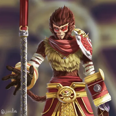 ArtStation - League Of Legends Wukong Fanart картинки