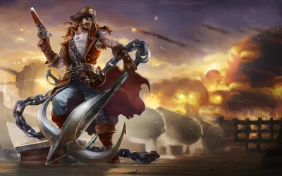 30+ HD-обоев и фонов Gangplank (League Of Legends) картинки