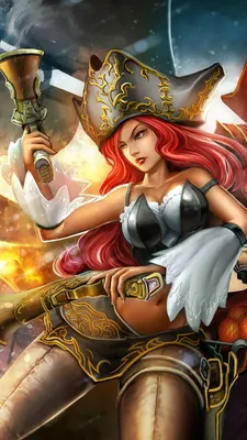 Скачать обои ID: 472605 / Video Game League Of Legends для телефона, Трап (League Of Legends), Мисс Фортуна (League Of Legends), 720x1280 скачать бесплатно картинки