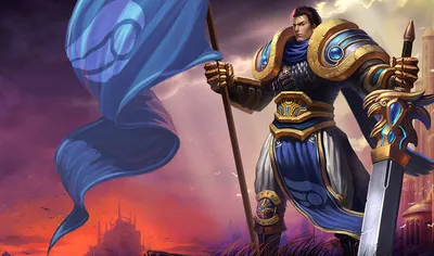 Garen Classic Skin - Китайский (2) - League of Legends Wallpapers картинки