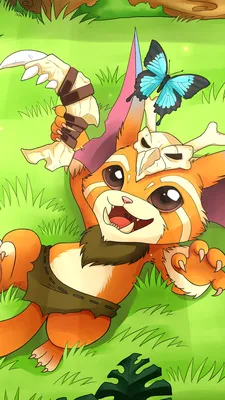 Обои ID: 407921 / Видеоигра League Of Legends Телефон Обои, Gnar ( League Of Legends ), 1080x1920 скачать бесплатно картинки