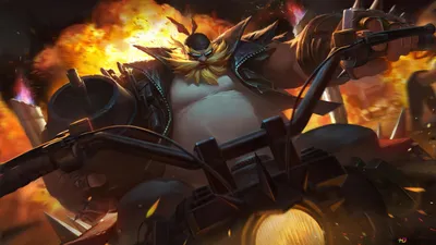 Vandale 'Gragas' Wild Rift Splash Art - League of Legends (LOL) картинки