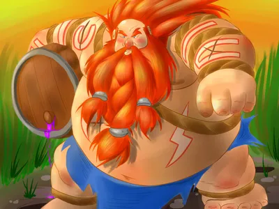 Gragas (League of Legends) от Mitsuro -- Fur Affinity [точка] net картинки