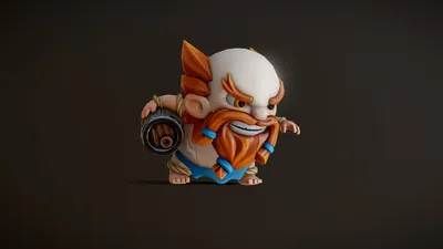 Gragas Toy - 3D модель от sebastian.cavazzoli (@sebastian.cavazzoli) [1b59c6f] картинки