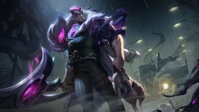 Crime City Nightmare 'Darius' Splash Art (8k) - League of Legends (LOL) картинки