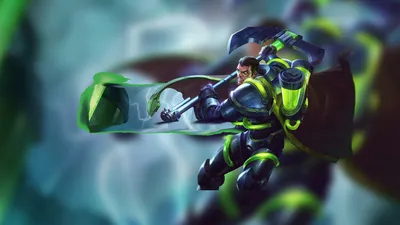 Bioforge Darius by Insane HD Wallpaper Fan Art Artwork League of Legends lol картинки