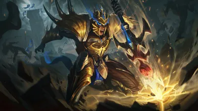 5120x2880 Jarvan IV League Of Legends Fan Splash Art Illustration 5k HD 4k обои, изображения, фон, фото и картинки картинки