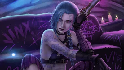 Jinx Arcane League Of Legends, HD игры, 4k обои, изображения, фоны, фото и картинки картинки