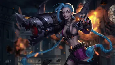 2560x1440 League Of Legends Jinx 4k 1440P Resolution HD 4k обои, изображения, фоны, фото и картинки картинки