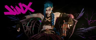 Обои Arcane, Jinx League Of Legends картинки