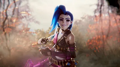 340593 Jinx, League of Legends Wild Rift, LoL Wild Rift, League of Legends, LoL, Video Game 4k - Rare Gallery HD Wallpapers картинки