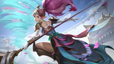 LOL Battle Queen Janna LoL PC Desktop 4K Wallpaper \ u0026 Artwork картинки