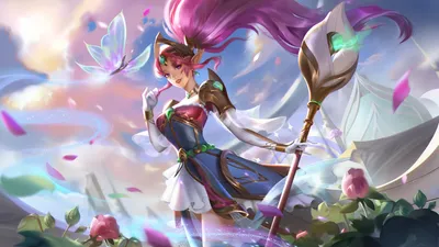 Riot Games Digital Art League Of Legends Janna League Of Legends Video Game Girls PC Gaming Staff Pi Обои - Разрешение:3840x2160 - ID:1287427 - wallha.com картинки