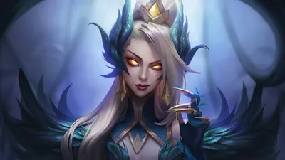 Coven Zyra League of Legends Art Wallpaper 4k Ultra HD ID:8146 картинки