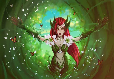 30+ Zyra (League Of Legends) HD обои и Hintergründe картинки