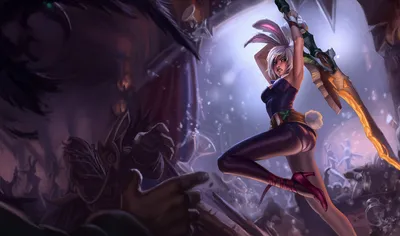 Battle Bunny Riven - Обои League of Legends картинки