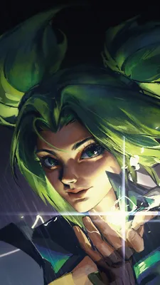 Обои ID: 427692 / Video Game League Of Legends Phone Wallpaper, Zeri ( League Of Legends ), 750x1334 скачать бесплатно картинки