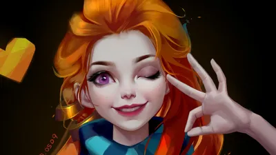 Zoe Star Guardian LoL Art Wallpaper 4K #3191i картинки